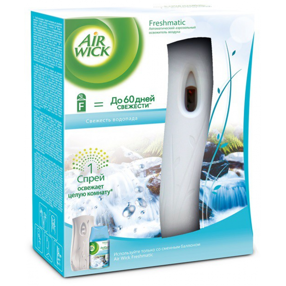  Убрать запах из дома поможет аэрозольный освежитель воздуха Air Wick Freshmatic. Цена — около 450 рублей за 250 мл.