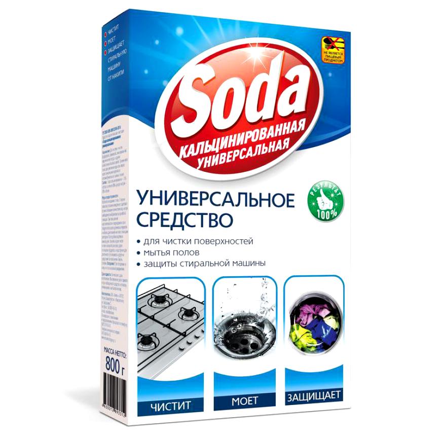 Кальцинированная сода для машины автомат — просто засыпьте ее вместе со стиральным средством. Цена — около 45 рублей.